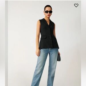 Reformation Billie Vest small NWOT